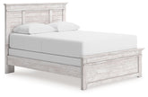 Makidern - Queen Panel Bed - Whitewash