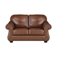Attleboro - Loveseat - Camel Brown