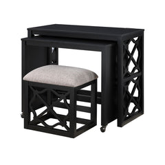 Salina - 3 Piece Pack Desks With Stool Set