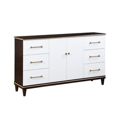 Niles - Dresser - White / Cherry
