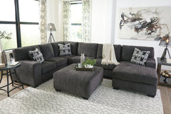 Furniture City Laplace - Ashley Furniture - Ballinasloe 3-Piece Sectional and Ottoman - 3-Piece Sectional and Ottoman - 80703U1