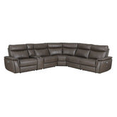 Maroni - Modular Power Reclining Sectional With Power Headrests
