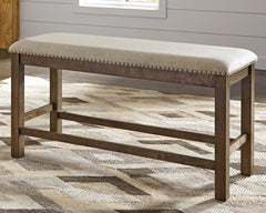 Moriville - Double UPH Bench - Beige