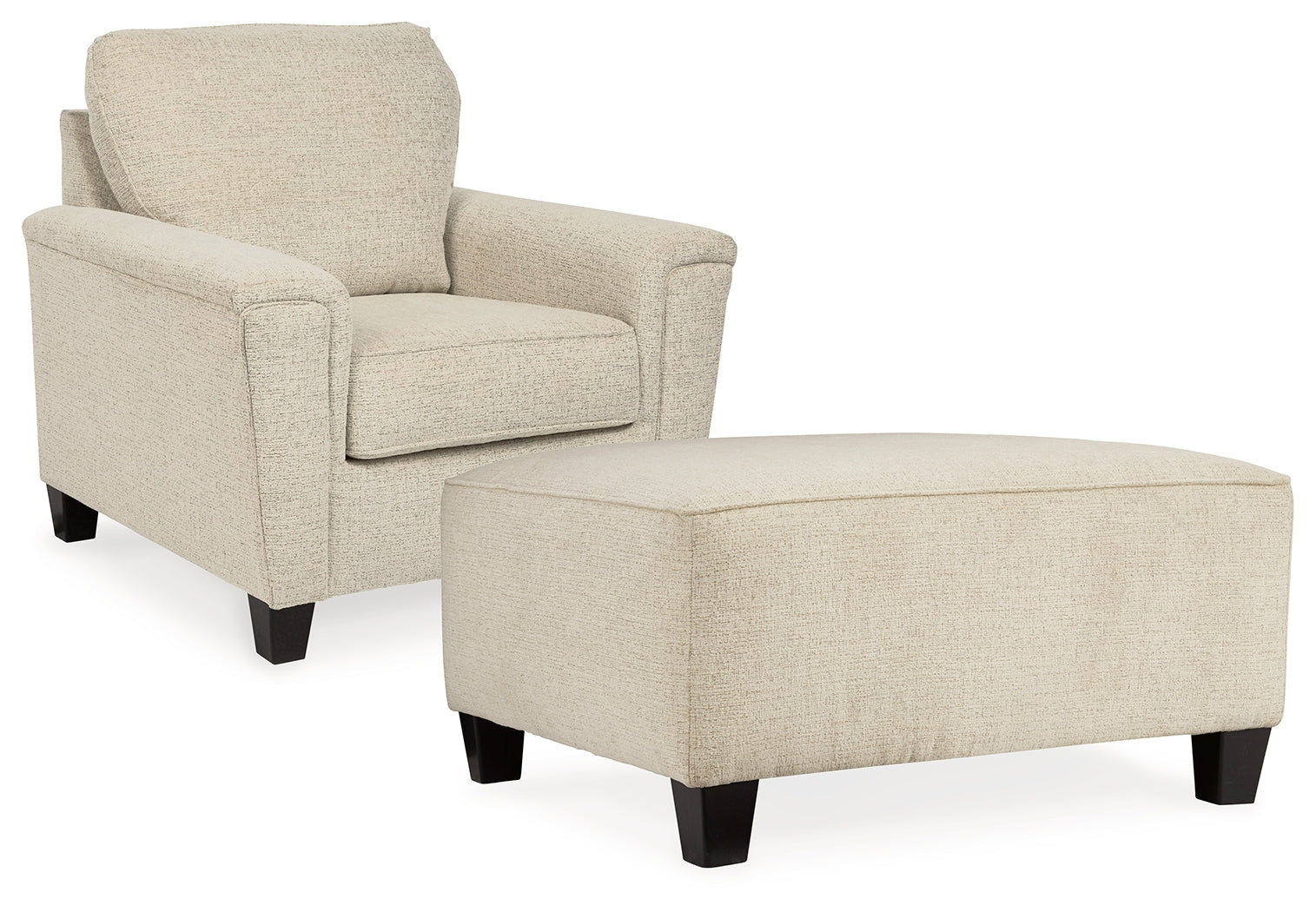 Furniture City Laplace - Ashley Furniture - Abinger Chair and Oversized Ottoman - Chair and Oversized Ottoman - 83904U7