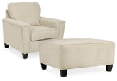Furniture City Laplace - Ashley Furniture - Abinger Chair and Oversized Ottoman - Chair and Oversized Ottoman - 83904U7