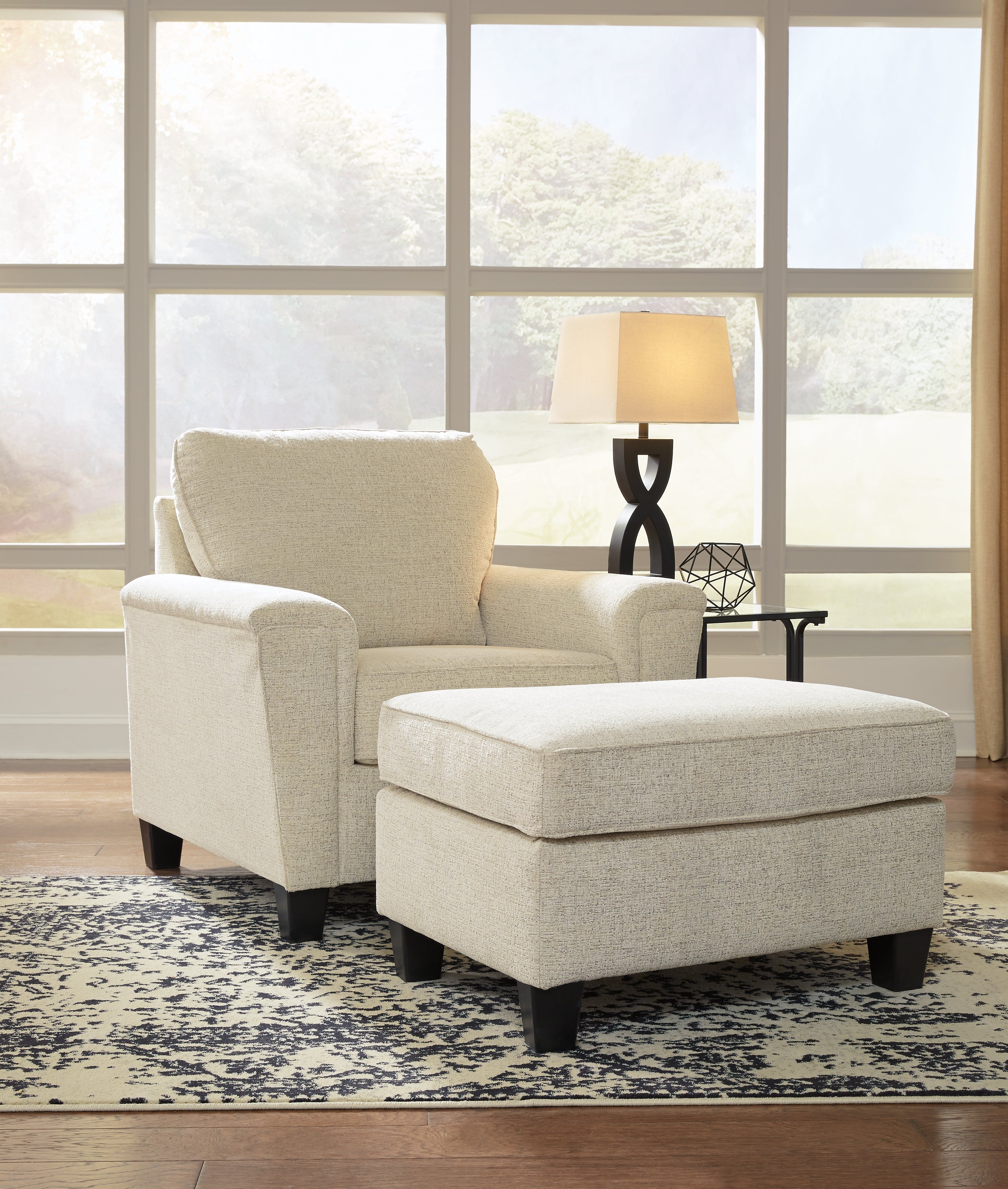 Furniture City Laplace - Ashley Furniture - Abinger Chair and Ottoman - Chair and Ottoman - 83904U4