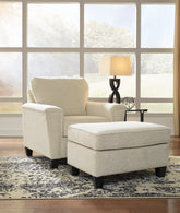 Furniture City Laplace - Ashley Furniture - Abinger Chair and Ottoman - Chair and Ottoman - 83904U4