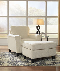 Furniture City Laplace - Ashley Furniture - Abinger Chair and Ottoman - Chair and Ottoman - 83904U4