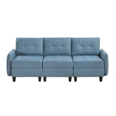 Garren - Sofa - Blue