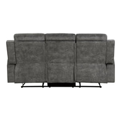 Muncie - Double Reclining Sofa - Brownish Gray