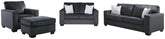 Furniture City Laplace - Ashley Furniture - Altari Sofa, Loveseat, Chair and Ottoman - Sofa, Loveseat, Chair and Ottoman - 87213U8