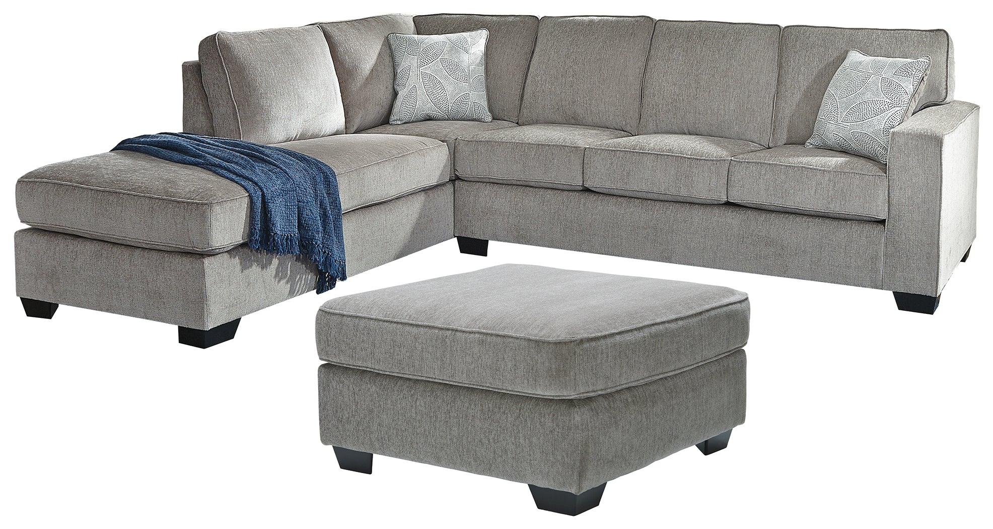 Furniture City Laplace - Ashley Furniture - Altari 2-Piece Sectional with Ottoman - 2-Piece Sectional with Ottoman - 87214U2