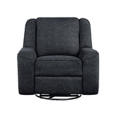 Monterey - Swivel Reclining Chair - Ebony