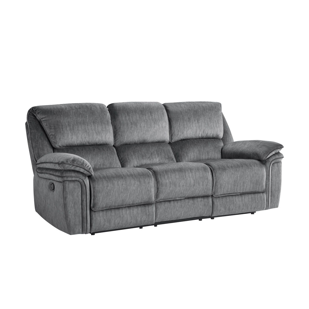 Muirfield - Double Reclining Sofa - Gray