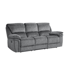 Muirfield - Double Reclining Sofa - Gray