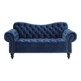 Rosalie - Loveseat - Navy Blue