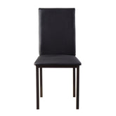 Tempe - Faux Leather Side Chair (Set of 4) - Black
