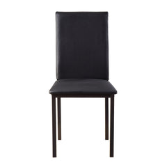Tempe - Faux Leather Side Chair (Set of 4) - Black
