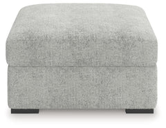 Cuddle Plush - Oversized Accent Ottoman - Arctic