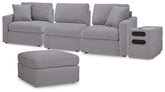 Furniture City Laplace - Ashley Furniture - Modmax 4-Piece Sectional and Ottoman - 4-Piece Sectional and Ottoman - 92104U11