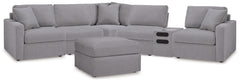 Furniture City Laplace - Ashley Furniture - Modmax 6-Piece Sectional and Oversized Accent Ottoman - 6-Piece Sectional and Oversized Accent Ottoman - 92104U25