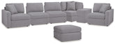 Furniture City Laplace - Ashley Furniture - Modmax 6-Piece Sectional and Ottoman - 6-Piece Sectional and Ottoman - 92104U16