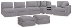 Furniture City Laplace - Ashley Furniture - Modmax 6-Piece Sectional and 2 Ottomans - 6-Piece Sectional and 2 Ottomans - 92104U8