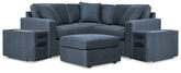 Furniture City Laplace - Ashley Furniture - Modmax 5-Piece Sectional with Audio Console and Ottoman - 5-Piece Sectional with Audio Console and Ottoman - 92121U24
