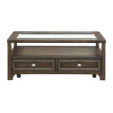Auburn - Cocktail Table - Brown