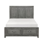 Garretson - Platform Bed With Footboard Storage