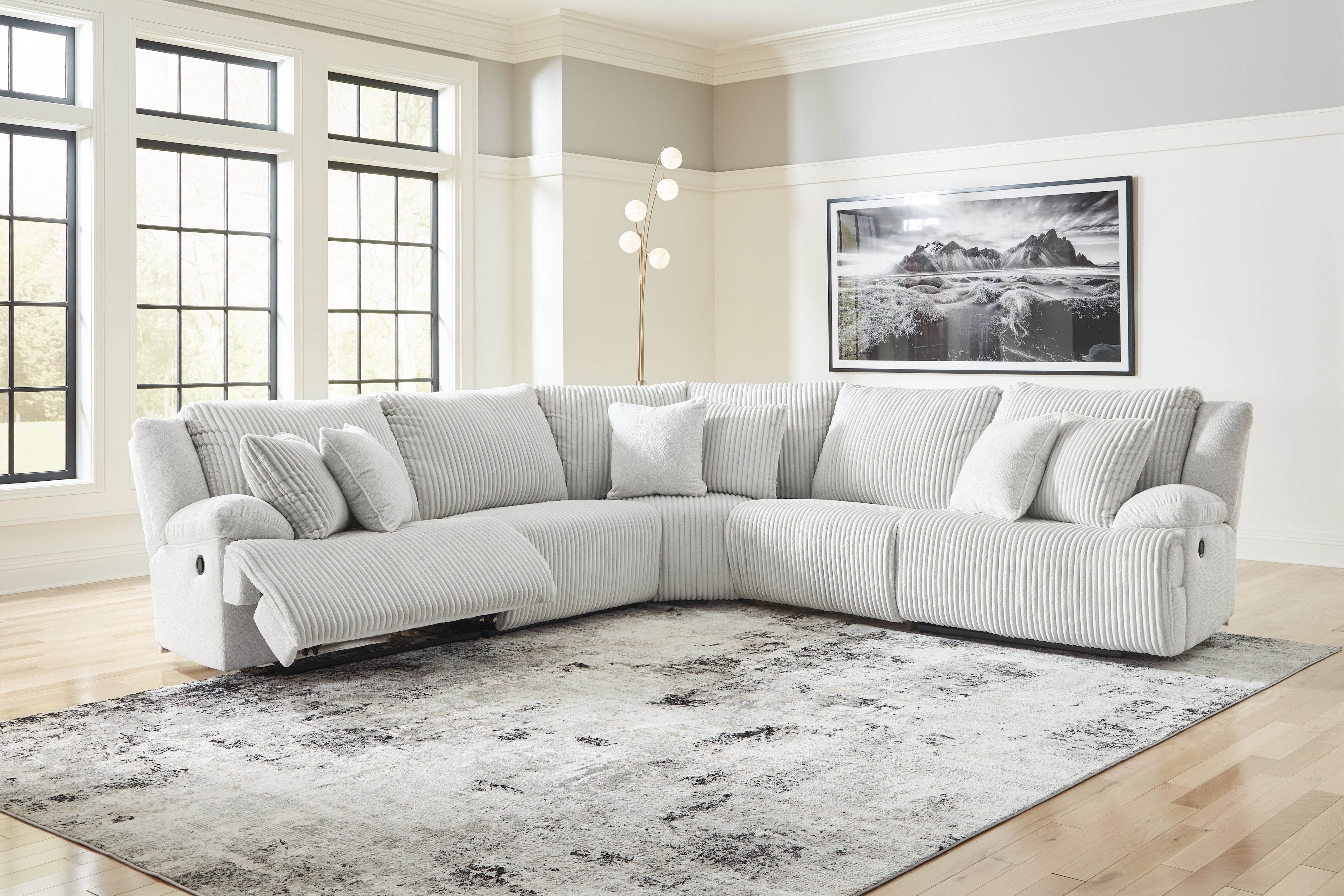 Furniture City Laplace - Ashley Furniture - Top Tier 5-Piece Reclining Sectional - 5-Piece Reclining Sectional - 92706S3