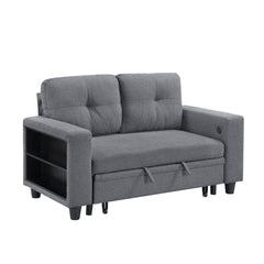 Robinson - Loveseat With Pull-Out Bed, Shelves And Charging Ports