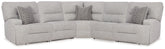 Furniture City Laplace - Ashley Furniture - Acklen Place 5-Piece Power Reclining Sectional - 5-Piece Power Reclining Sectional - 93605S3