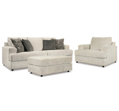 Furniture City Laplace - Ashley Furniture - Soletren Sofa, Chair, and Ottoman - Sofa, Chair, and Ottoman - 95104U4