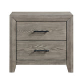 Silas - Nightstand - Gray