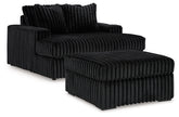 Furniture City Laplace - Ashley Furniture - Midnight-Madness Oversized Chaise and Oversized Accent Ottoman - Oversized Chaise and Oversized Accent Ottoman - 98103U10