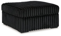 Midnight-Madness 4-Piece Sectional and Ottoman
