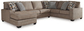 Furniture City Laplace - Ashley Furniture - Cannonbrook 3-Piece Sectional with Chaise - LAF 3-Piece Sectional with Chaise / Nutmeg - 98201S2
