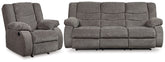 Furniture City Laplace - Ashley Furniture - Tulen Reclining Sofa and Recliner - Reclining Sofa and Recliner - 98606U2
