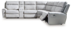 Social Pointe 6-Piece Power Reclining Sectional