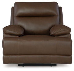 Vonryan - Power Recliner / Adj Headrest - Tobacco