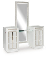 Chalanna - Vanity With Mirror - White