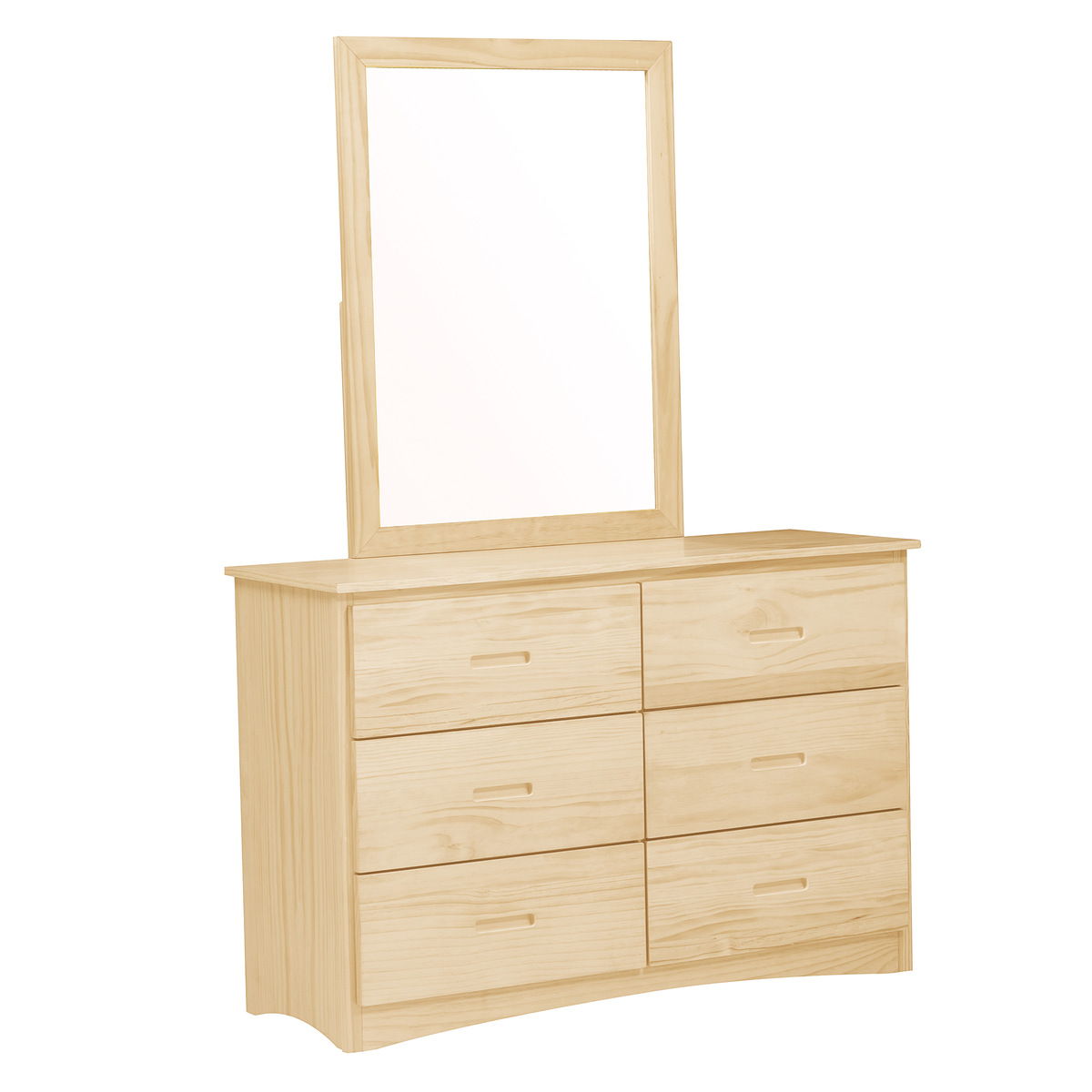 Bartly - Mirror - Natural