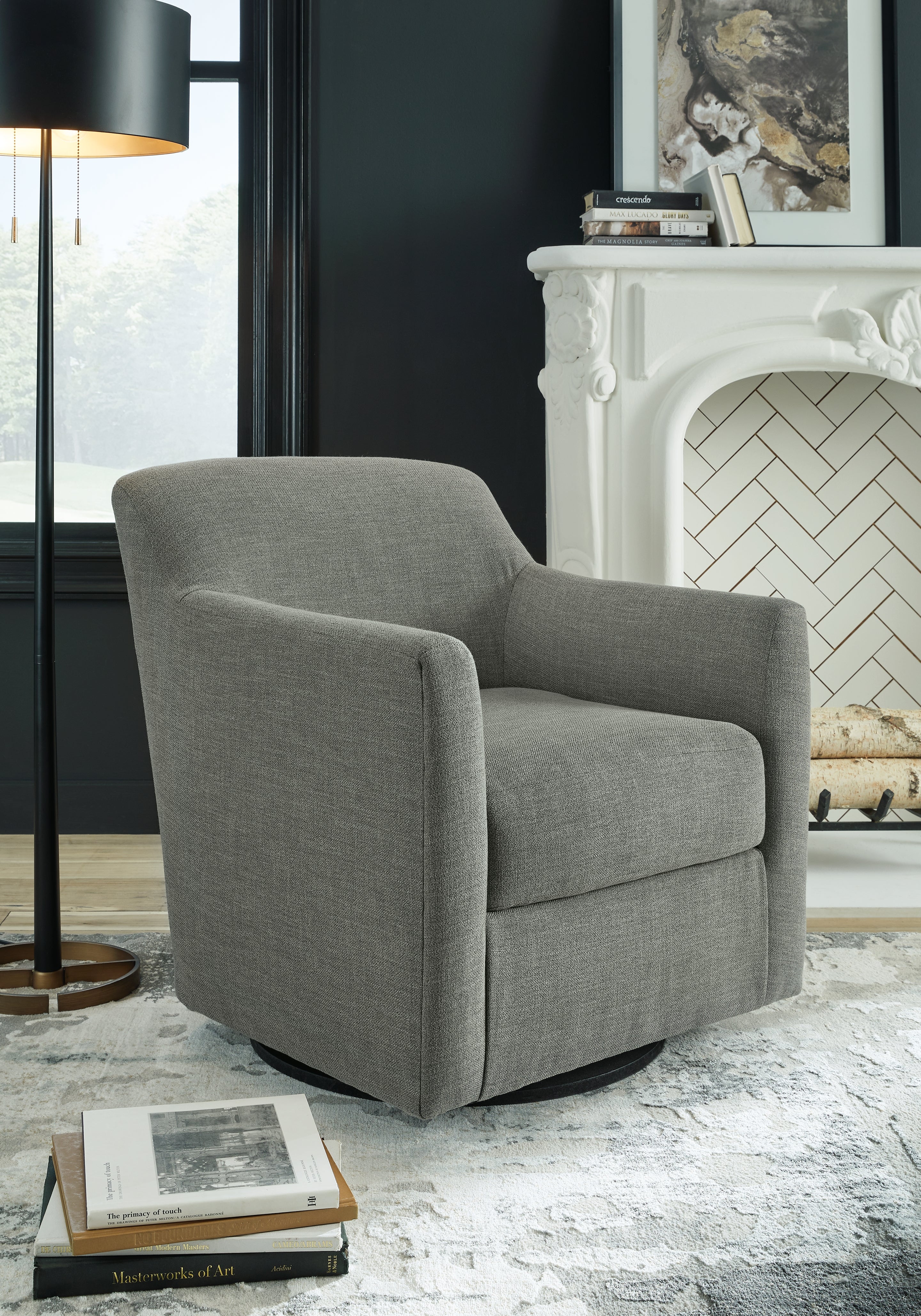 Furniture City Laplace - Ashley Furniture - Bradney Swivel Accent Chair - Swivel Accent Chair - A3000326