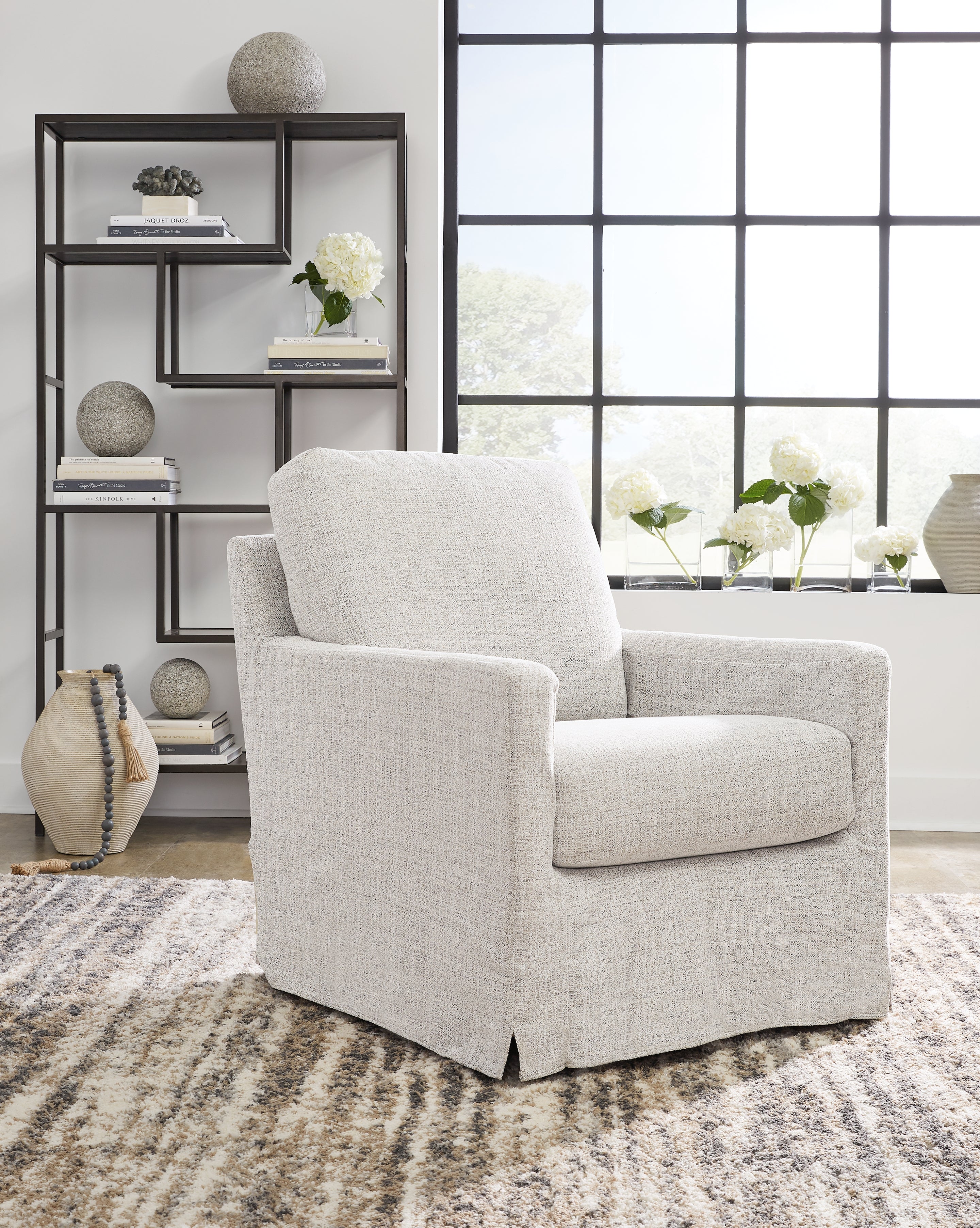 Furniture City Laplace - Ashley Furniture - Nenana Next-Gen Nuvella Swivel Glider Accent Chair - Swivel Glider Accent Chair - A3000644