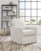 Furniture City Laplace - Ashley Furniture - Nenana Next-Gen Nuvella Swivel Glider Accent Chair - Swivel Glider Accent Chair - A3000644