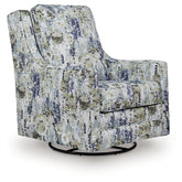 Furniture City Laplace - Ashley Furniture - Dustinford Swivel Glider Accent Chair - Swivel Glider Accent Chair / Multi - A3000732