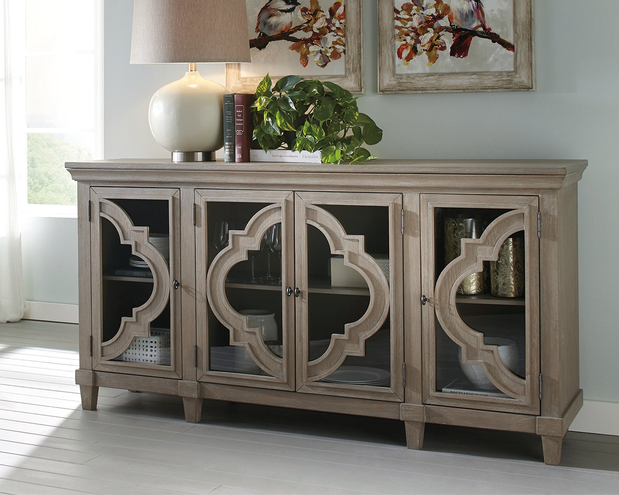Furniture City Laplace - Ashley Furniture - Fossil Ridge Accent Cabinet - Accent Cabinet - A4000037