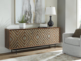 Furniture City Laplace - Ashley Furniture - Dreggan Accent Cabinet - Accent Cabinet - A4000577