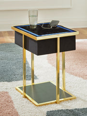 Furniture City Laplace - Ashley Furniture - Rexwell Accent Table with Speaker - Accent Table with Speaker - A4000681